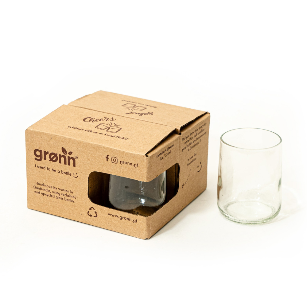 4 pack øl transparente bajo