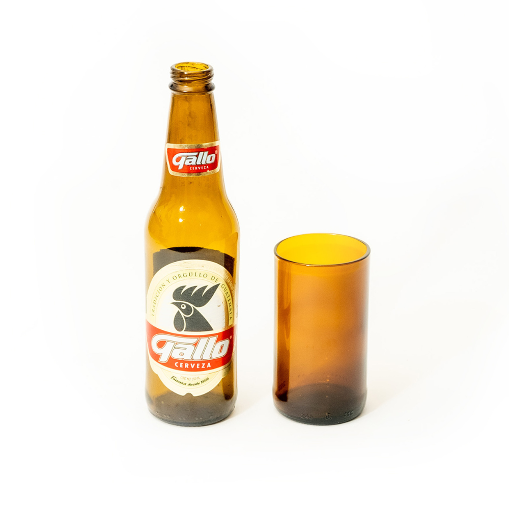 OL High Amber Glass / 4 pack 8oz