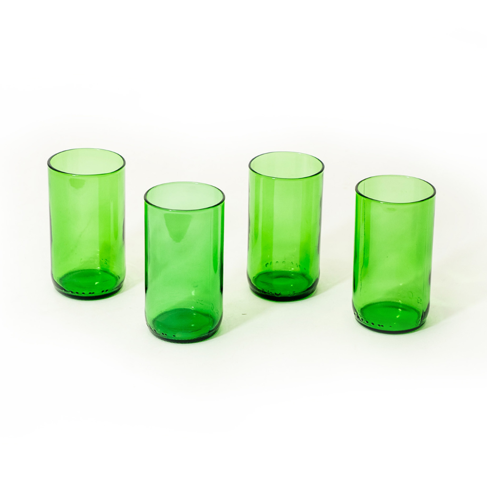OL Green Tall Glass / 4 pack 8oz