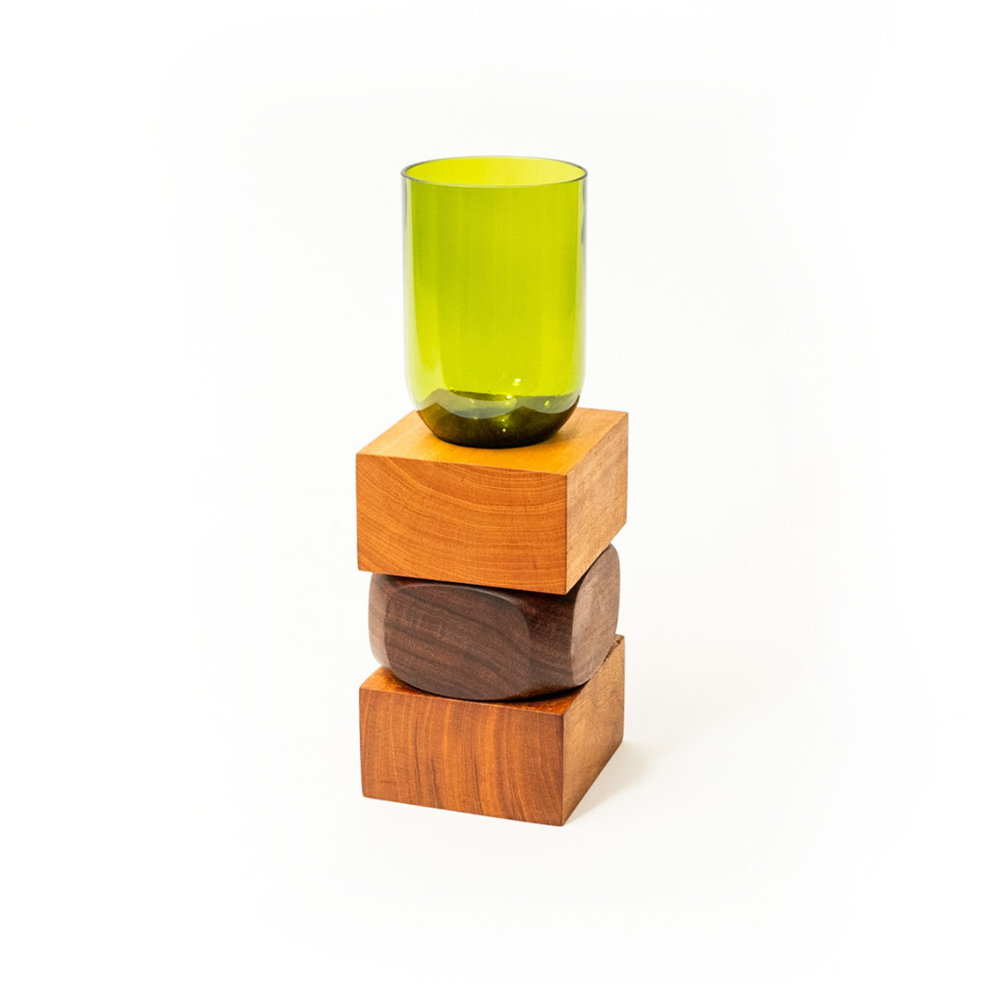 Maceta Stack - Colaboración con Itza Wood