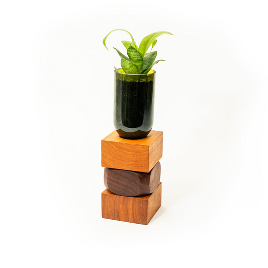 Maceta Stack - Colaboración con Itza Wood