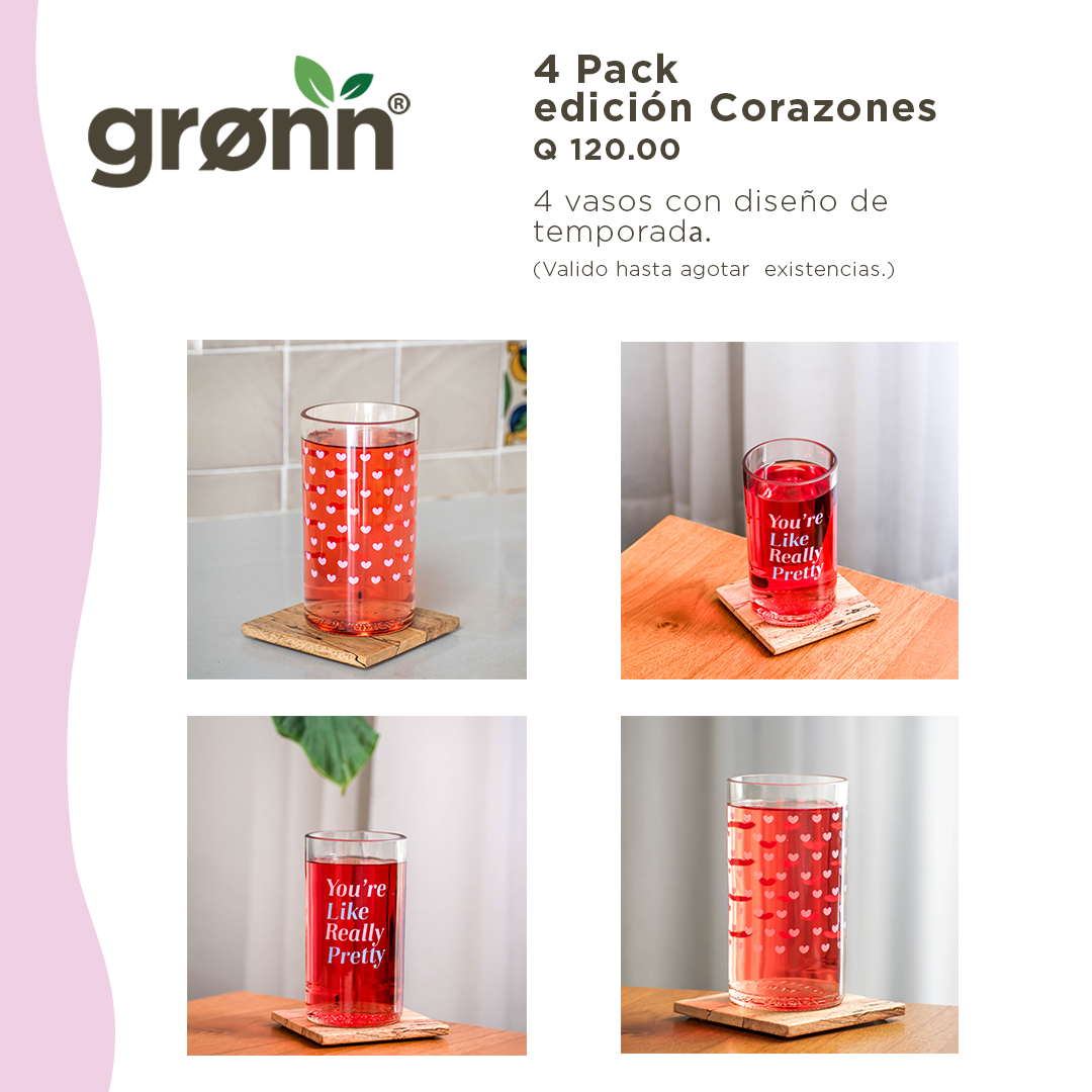 4 pack Edición Corazones