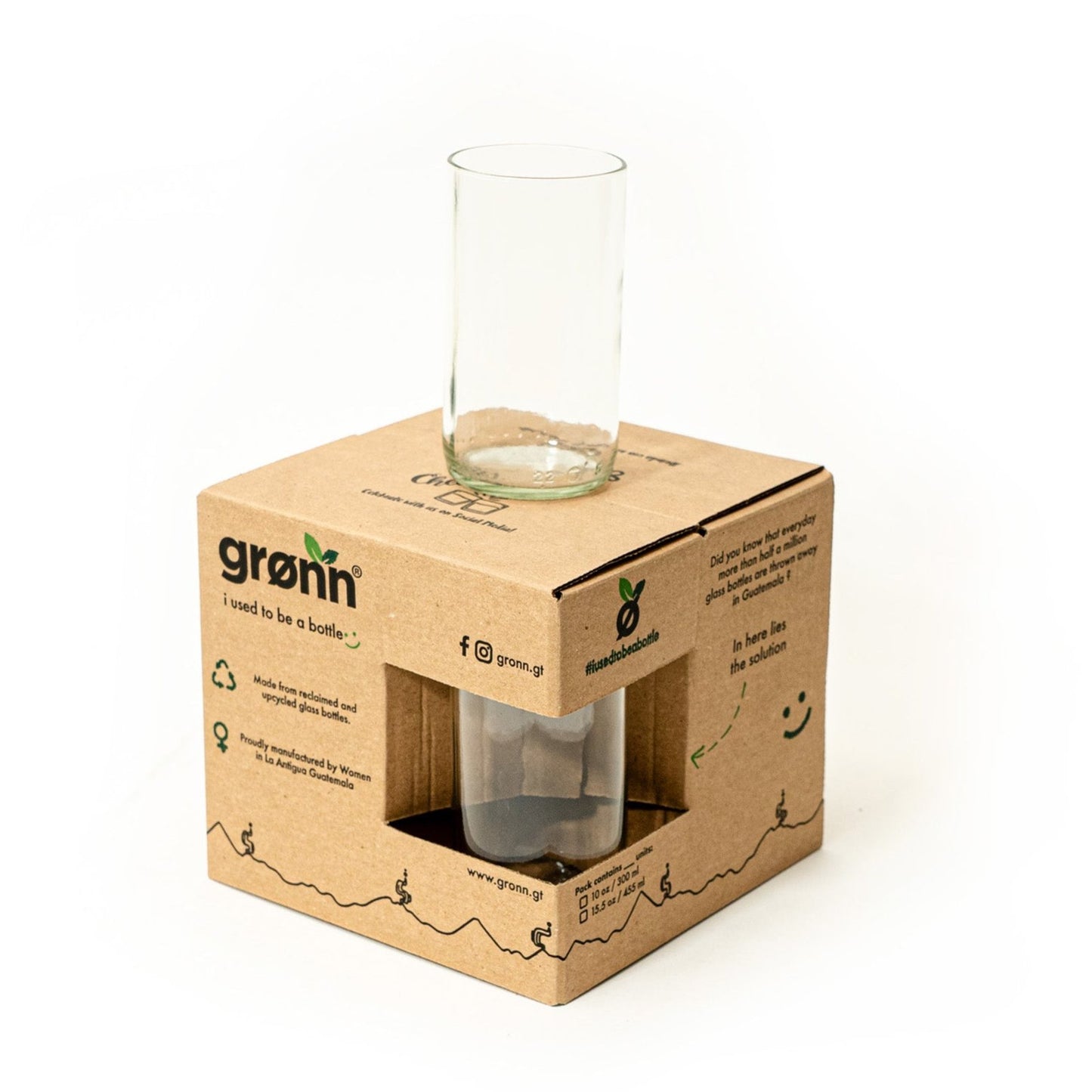 4 pack øl transparente alto