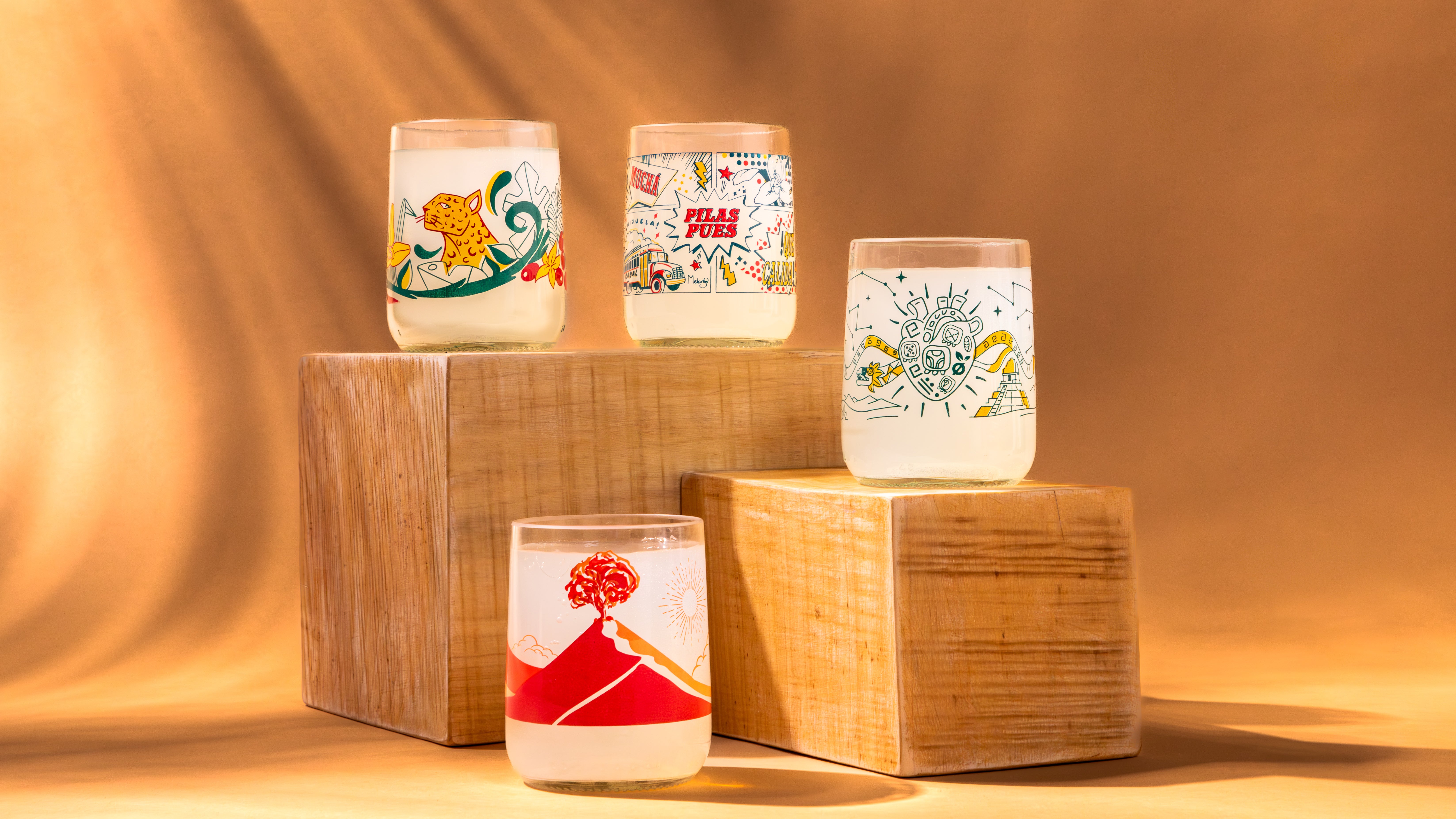 Discover our recycled glass cups made from bottles! – Gronn Guatemala
